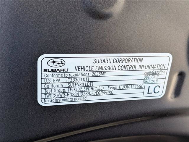New 2026 Subaru Crosstrek 2.5i Limited w/ Crosstrek Mirror Package AWD/4WD image 18