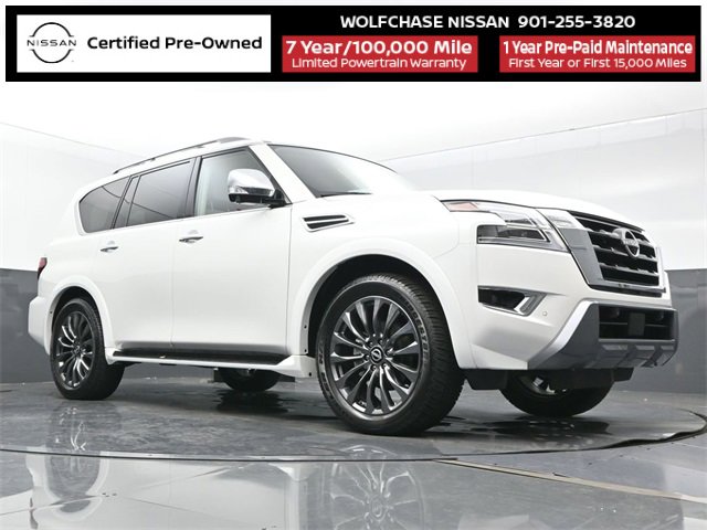 Certified 2024 Nissan Armada Platinum w/ Captain's Chairs Package image 28