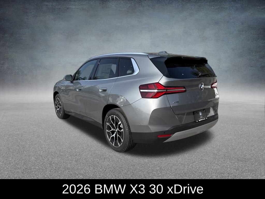 Used 2026 BMW X3 xDrive30i w/ Convenience Package AWD/4WD image 3