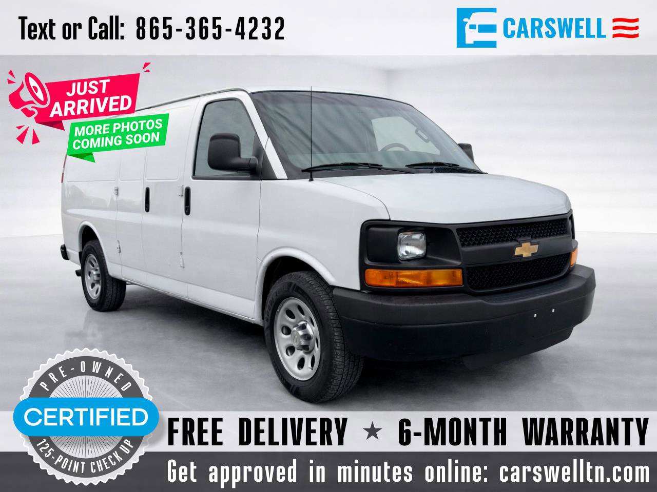 Used 2012 Chevrolet Express 1500 Work Van image 1