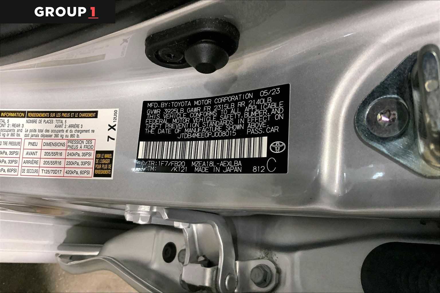 Used 2023 Toyota Corolla LE w/ Carpet Mat Package (TMS) FWD image 37