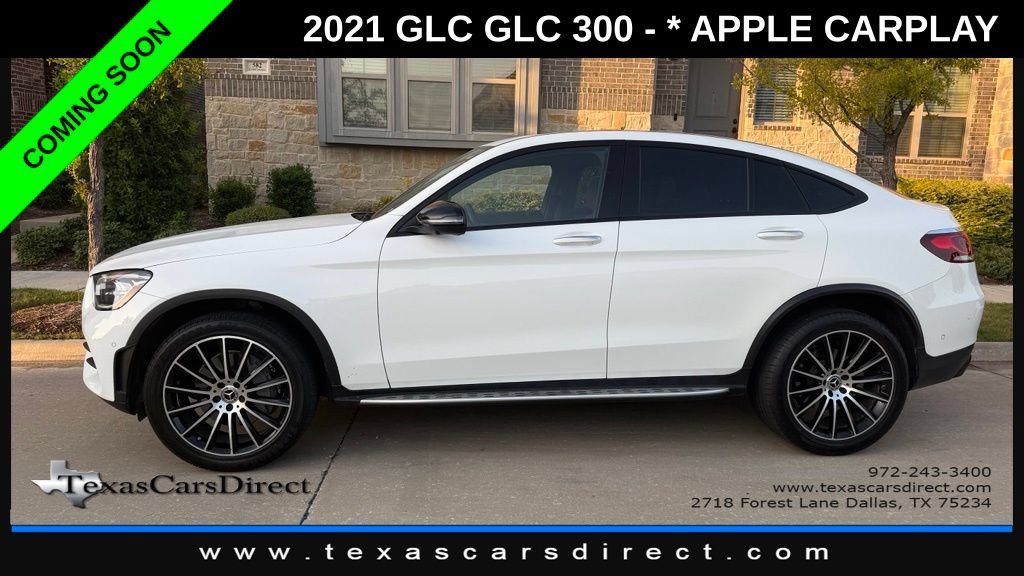 Used 2021 Mercedes-Benz GLC 300 4MATIC Coupe image 2