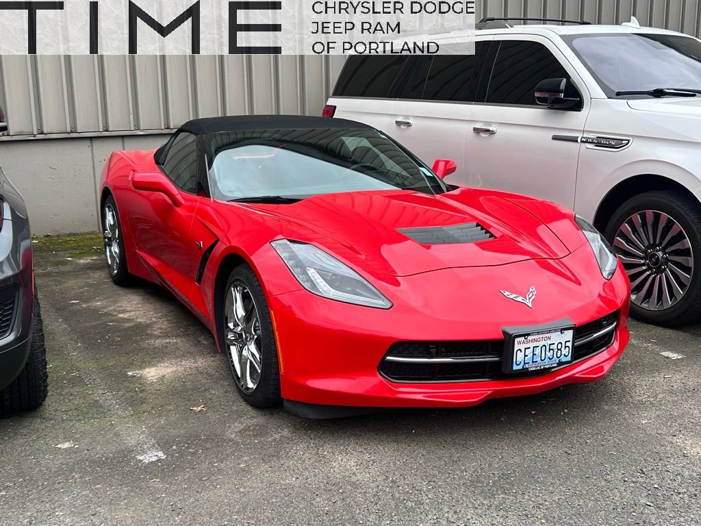 Used 2016 Chevrolet Corvette Stingray Convertible w/ 3LT Preferred Equipment Group image 1