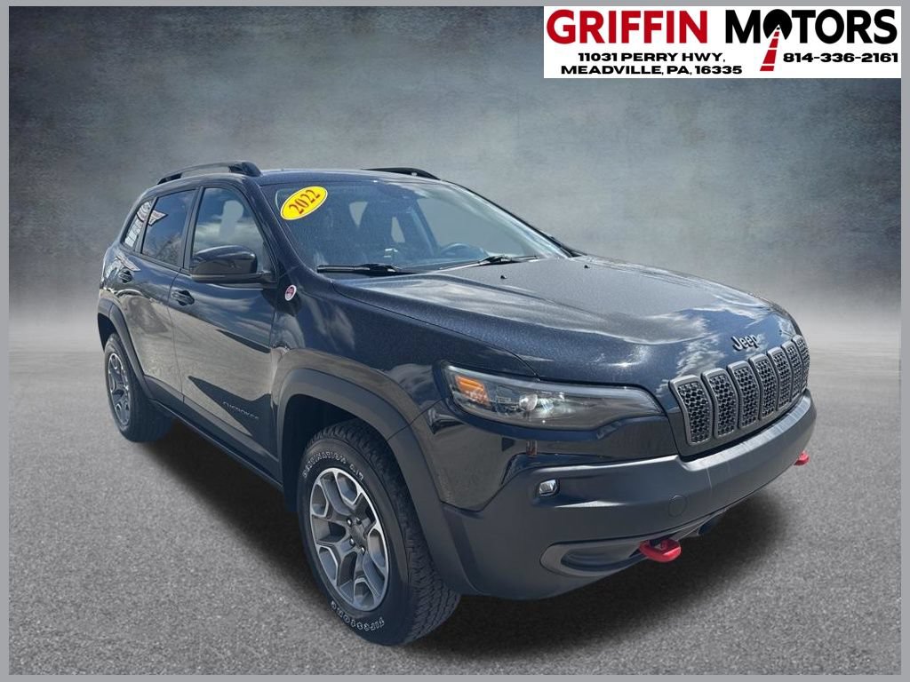 Used 2022 Jeep Cherokee Trailhawk AWD/4WD image 1