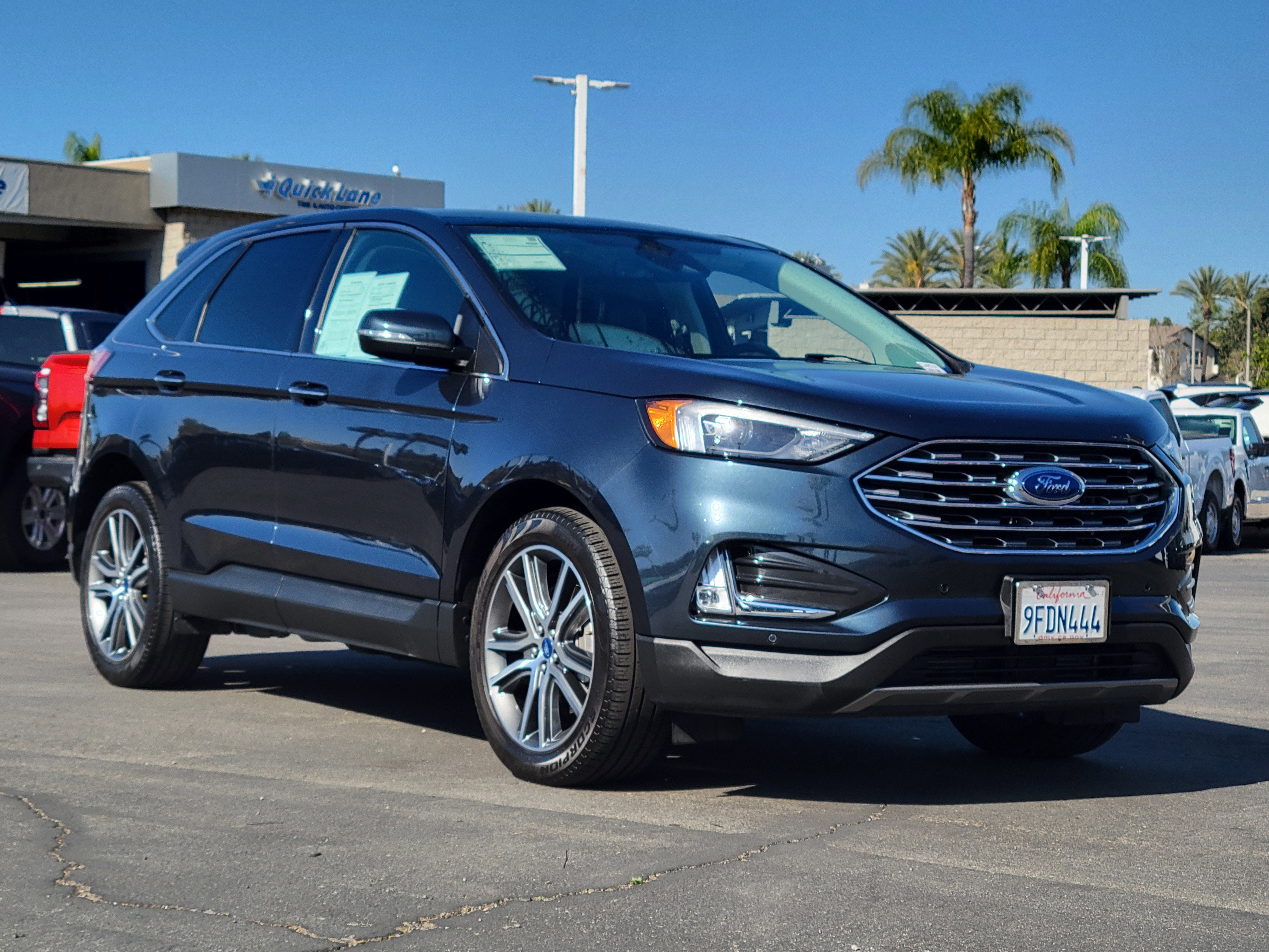 Certified 2022 Ford Edge Titanium w/ Class II Trailer Tow Package