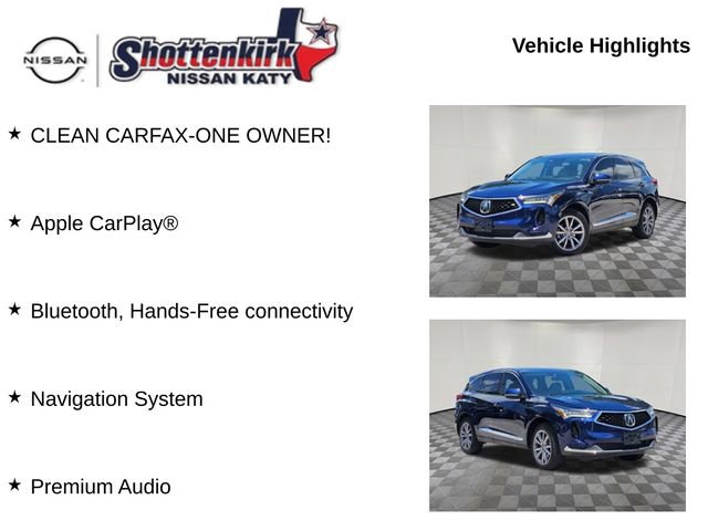 Used 2023 Acura RDX w/ Technology Package FWD image 6