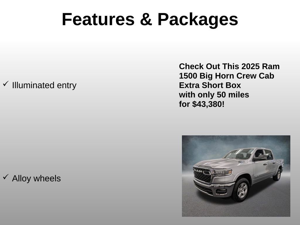 Used 2025 RAM 1500 Big Horn image 8