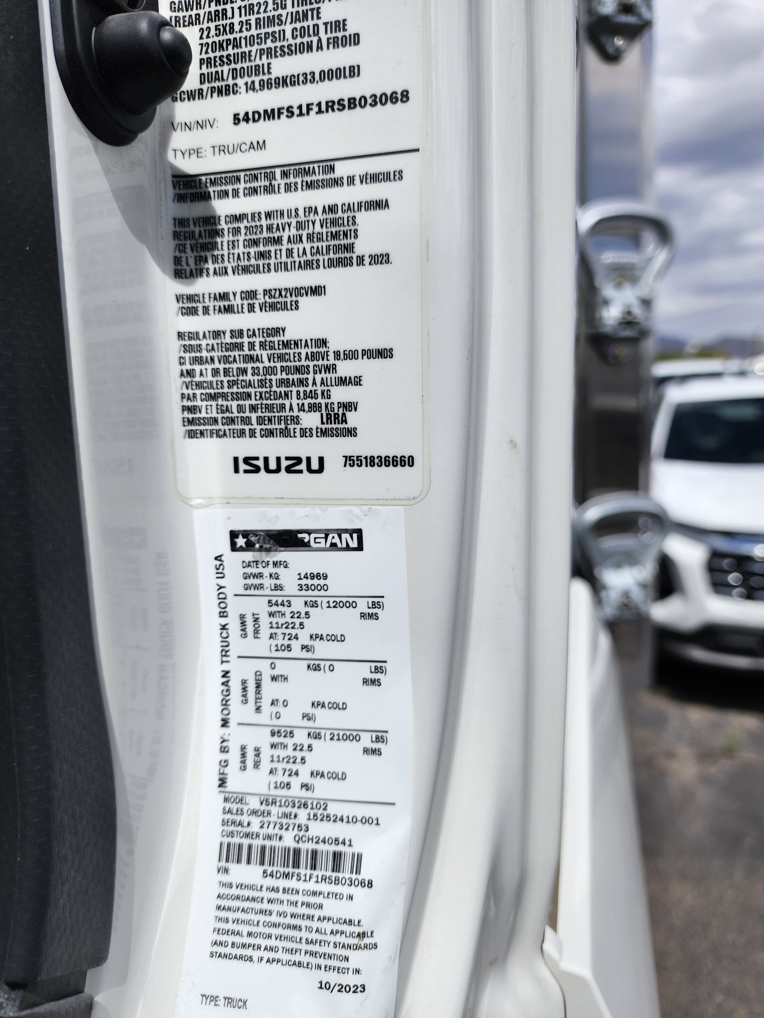 New 2024 Chevrolet Low Cab Forward 7500XD RWD image 44