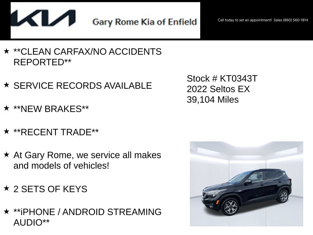 Certified 2022 Kia Seltos EX AWD/4WD image 8