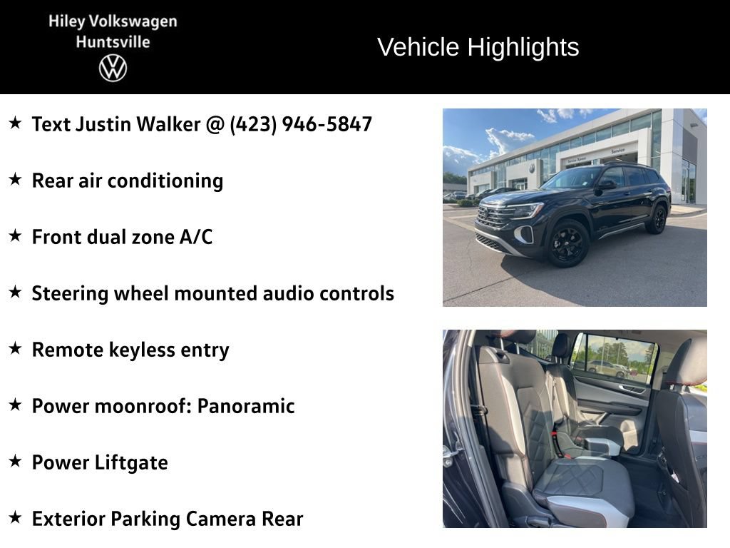 Certified 2026 Volkswagen Atlas Peak Edition AWD/4WD image 7