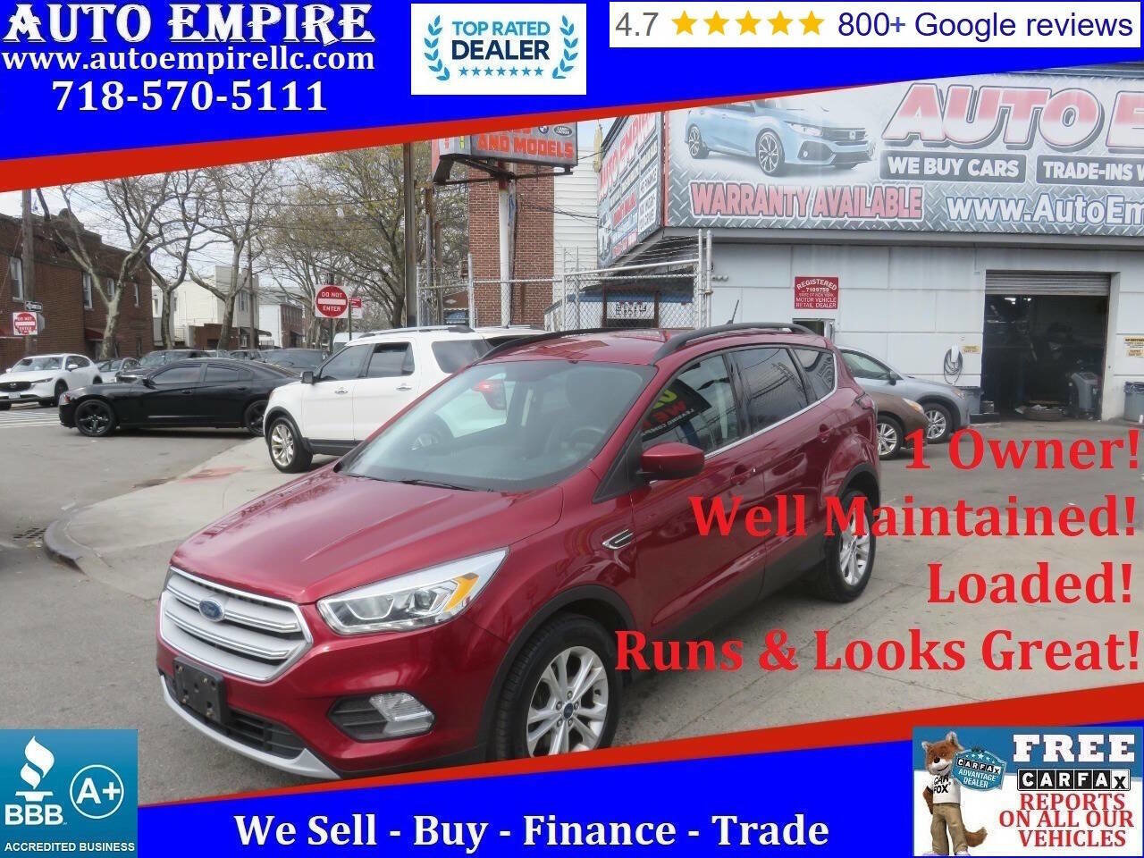 Used 2018 Ford Escape SEL