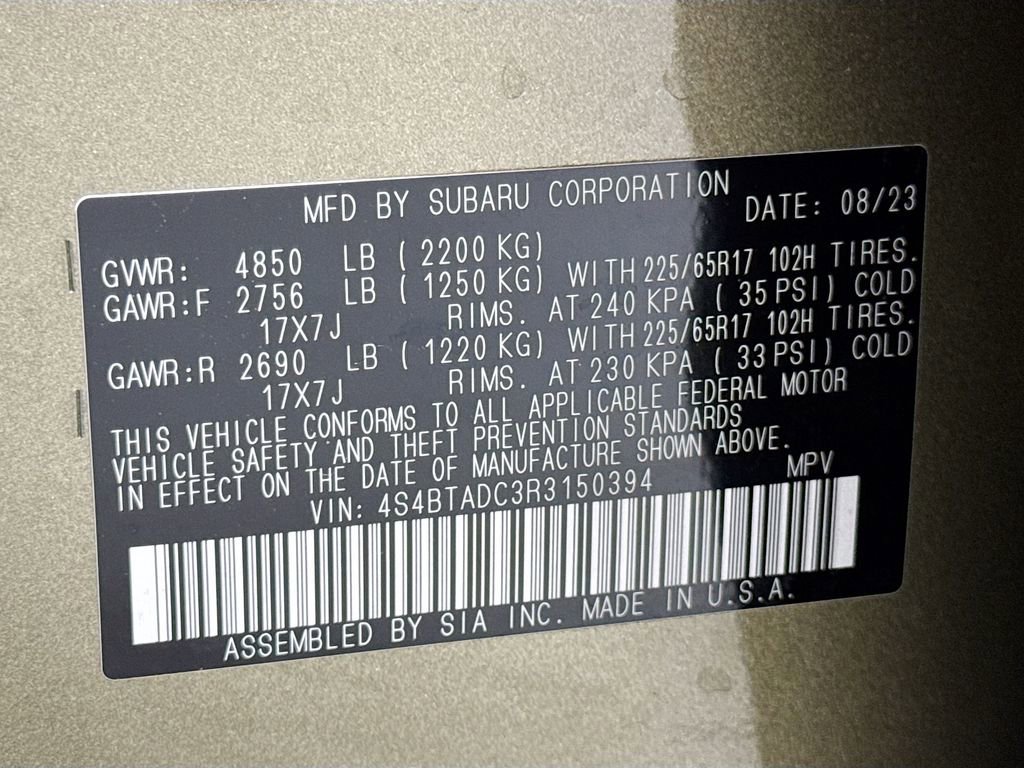 Used 2024 Subaru Outback Premium image 29