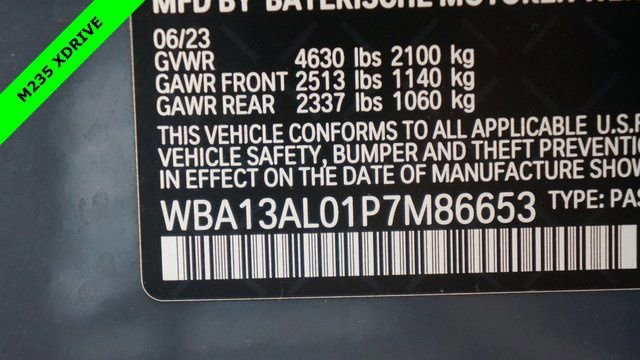 Used 2023 BMW M235i xDrive Gran Coupe w/ Premium Package image 97