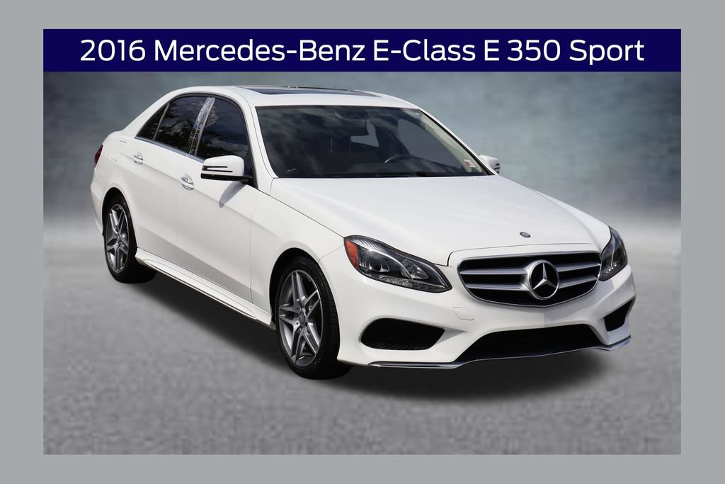 Used 2016 Mercedes-Benz E 350 4MATIC Sedan image 1