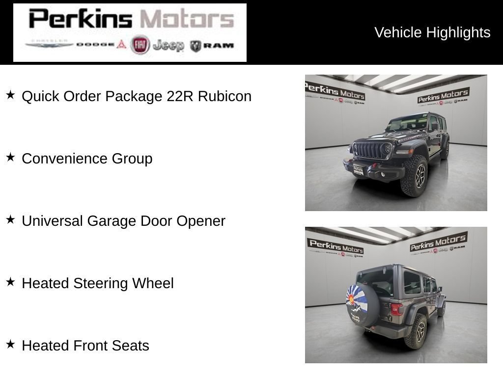 New 2026 Jeep Wrangler Unlimited Rubicon AWD/4WD image 6