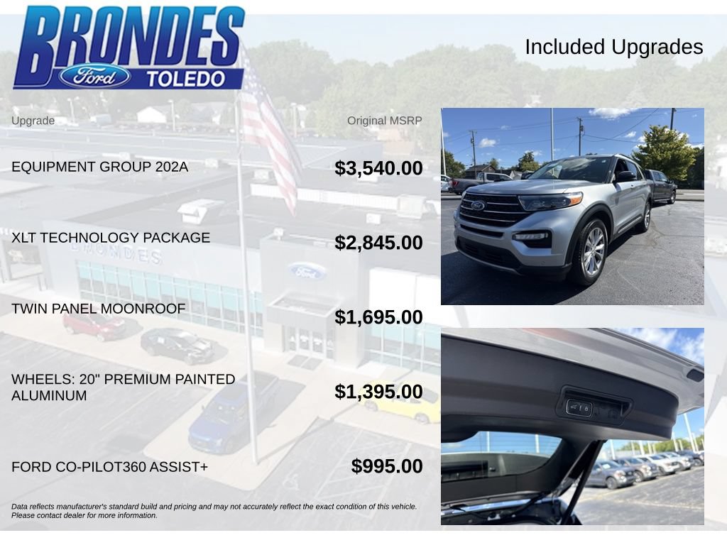 Used 2024 Ford Explorer XLT w/ Equipment Group 202A AWD/4WD image 6
