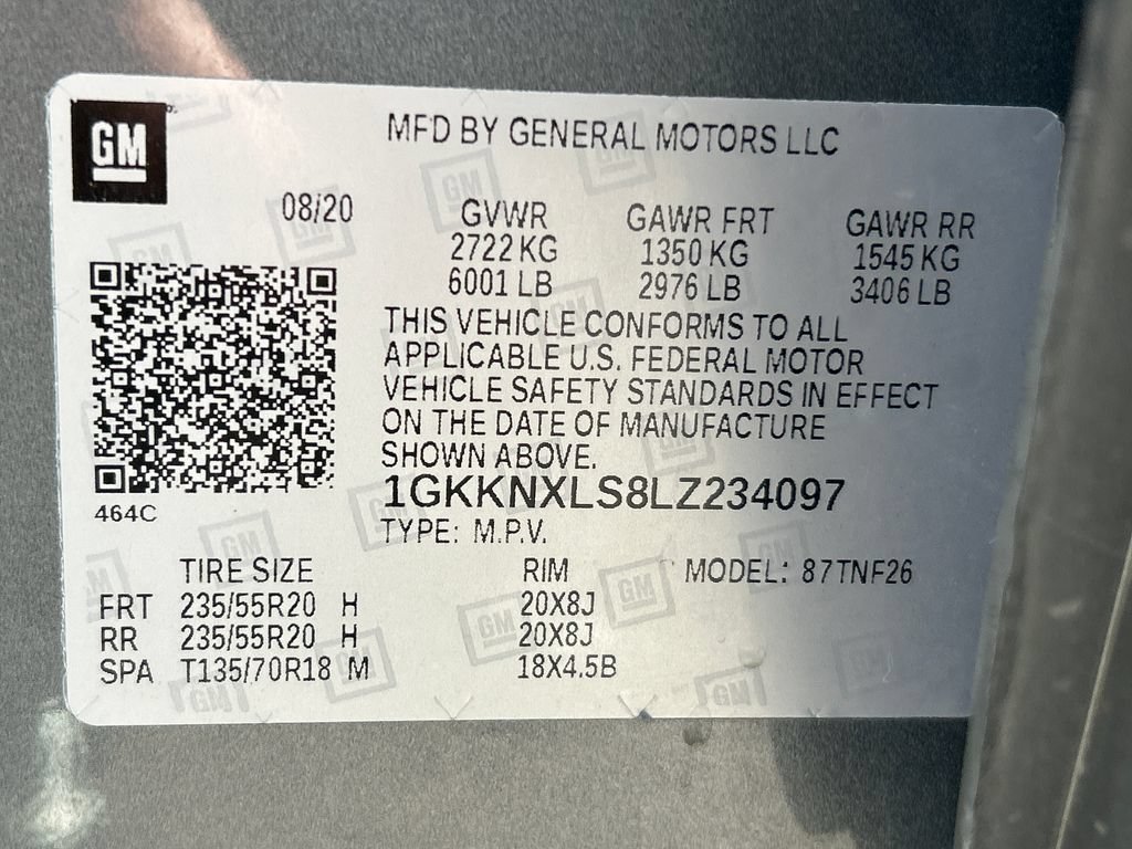 Used 2020 GMC Acadia Denali w/ Technology Package AWD/4WD image 35