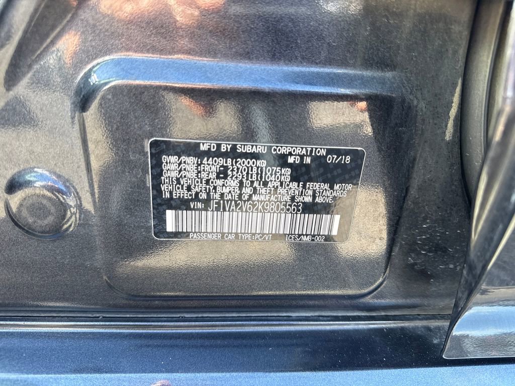 Used 2019 Subaru WRX STI Limited AWD/4WD image 32