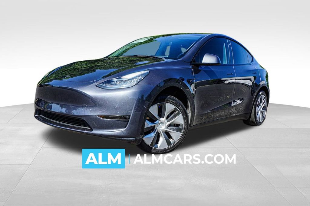 Used 2021 Tesla Model Y Long Range AWD/4WD image 1