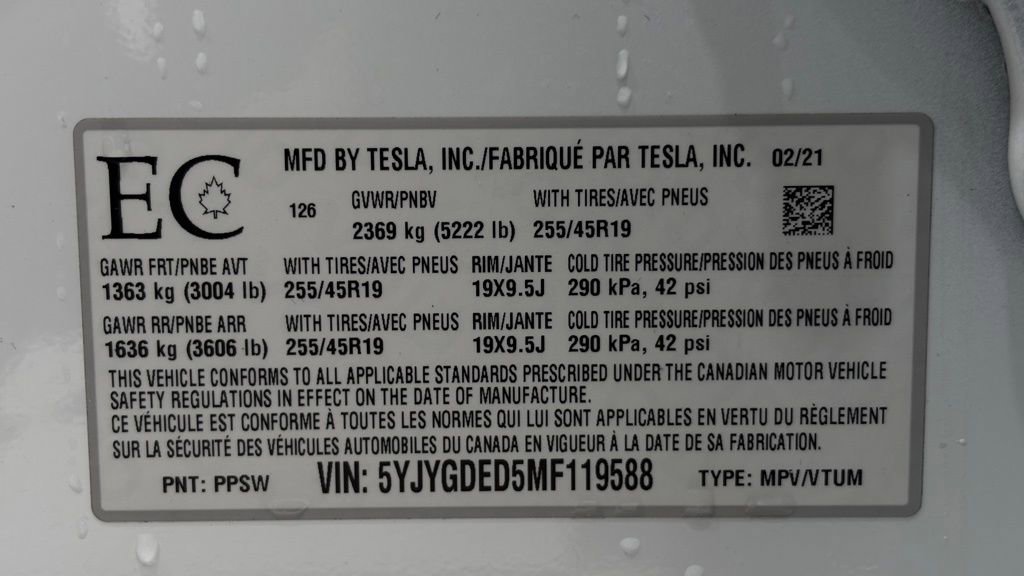 Used 2021 Tesla Model Y 2WD image 39