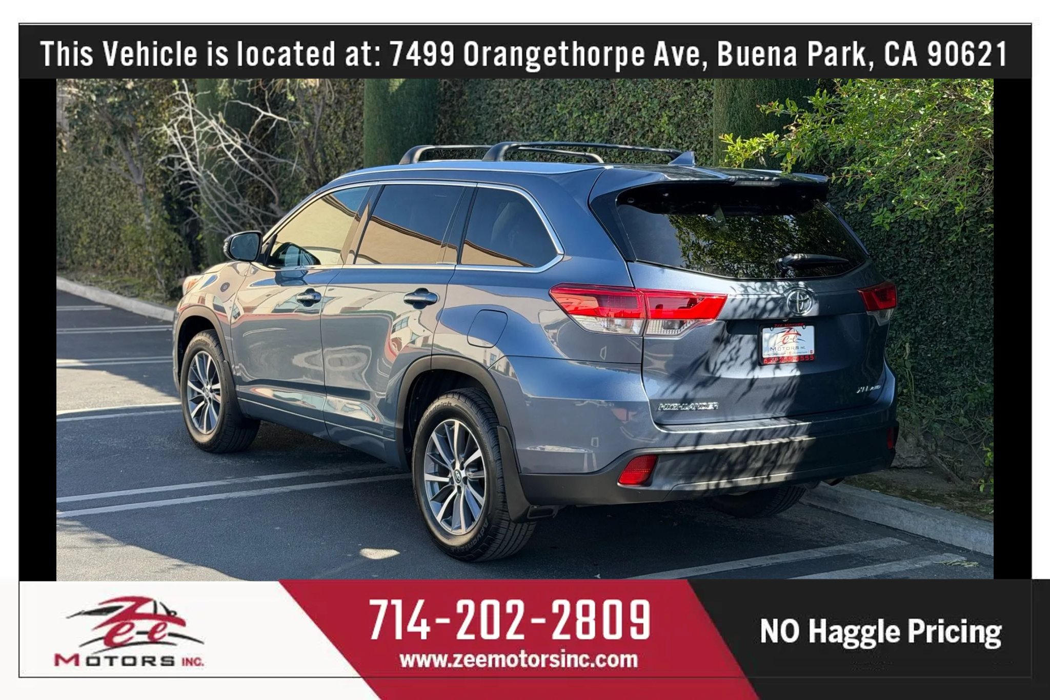 Used 2018 Toyota Highlander XLE w/ Carpet Mat Package (TMS) image 9