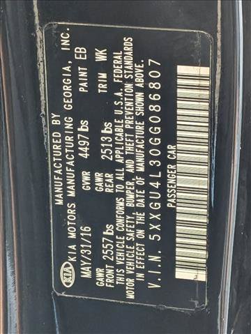 Used 2016 Kia Optima EX w/ Premium Package FWD image 25