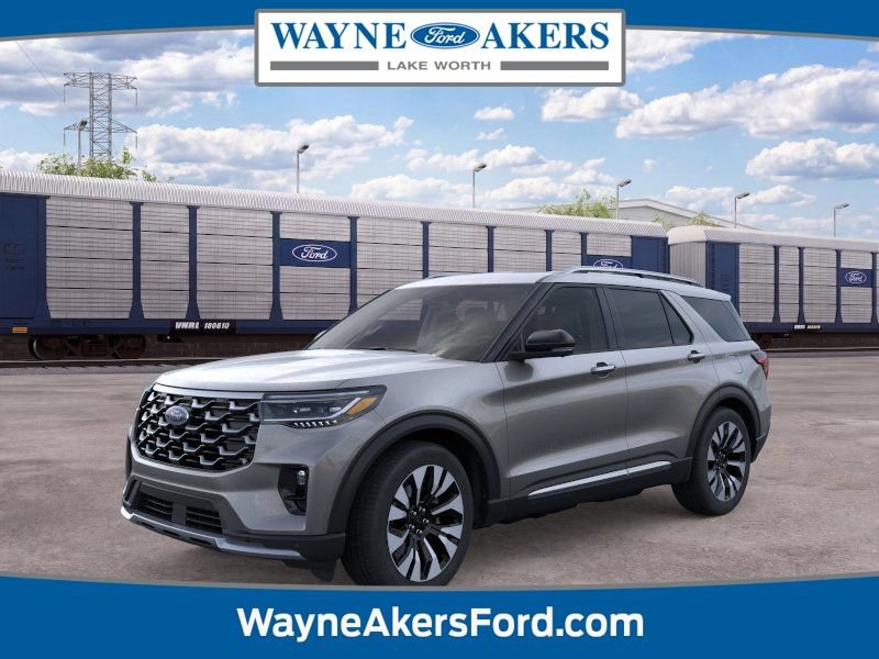New 2026 Ford Explorer Platinum w/ LUX Leather Package AWD/4WD 360° Tour