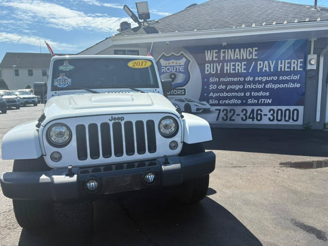 Used 2017 Jeep Wrangler Unlimited Sahara