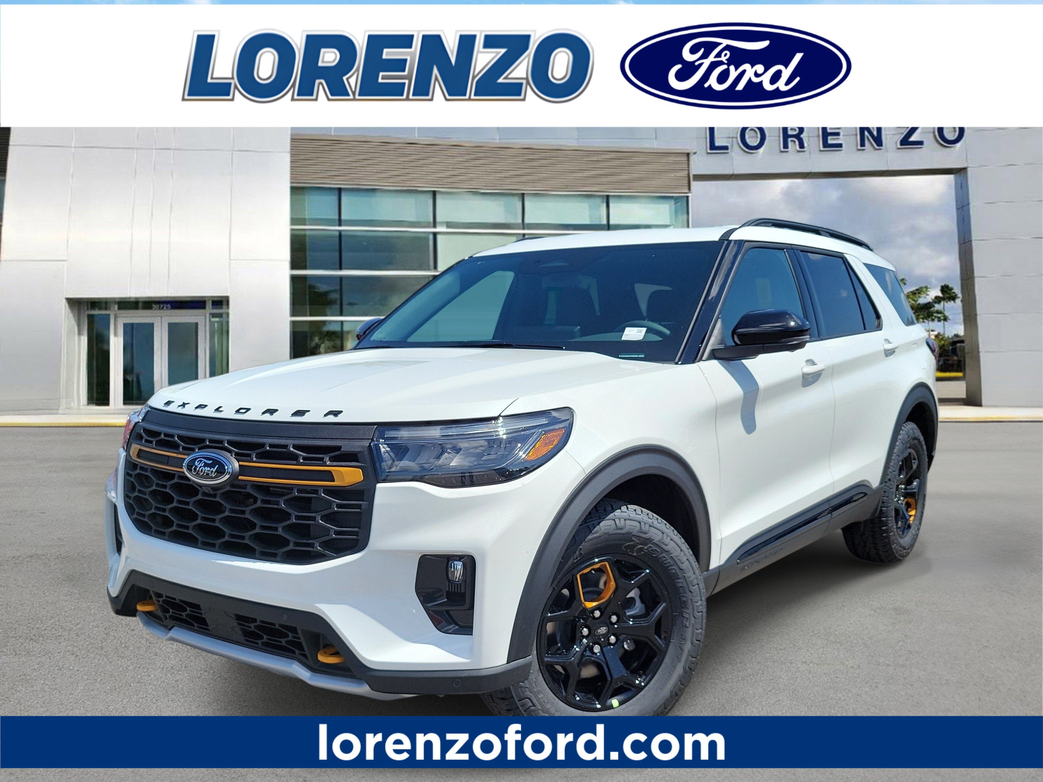 New 2026 Ford Explorer Tremor w/ Tremor Ultimate Package