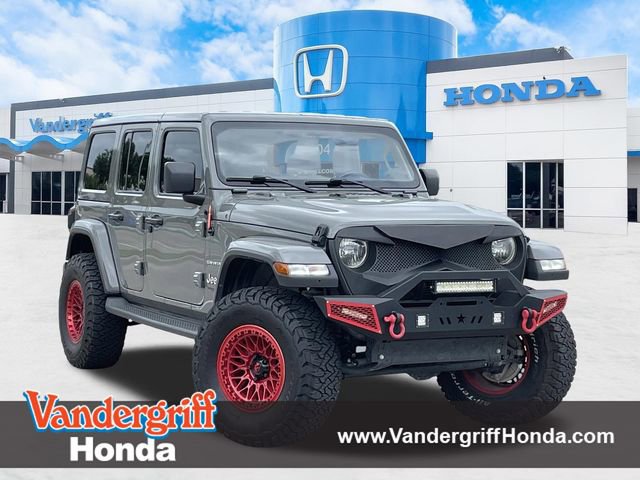 Used 2020 Jeep Wrangler Unlimited Sahara image 1