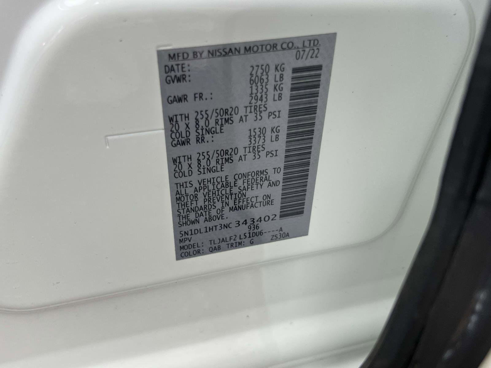 Used 2022 INFINITI QX60 Autograph w/ Cargo Package image 29