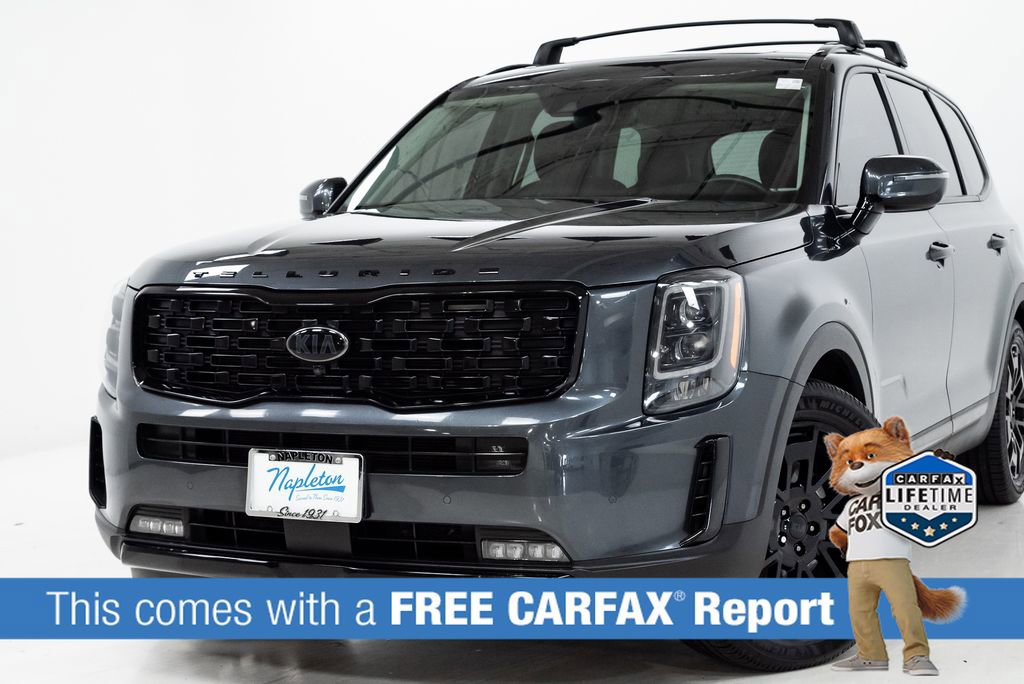 Certified 2021 Kia Telluride SX w/ Nightfall Edition Package AWD/4WD image 2