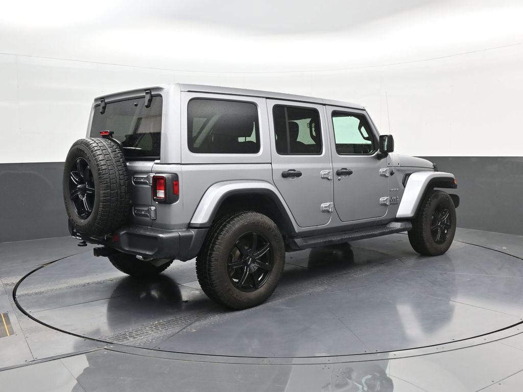 Used 2021 Jeep Wrangler Unlimited Sahara w/ Uconnect 4C Nav & Sound Group AWD/4WD image 7