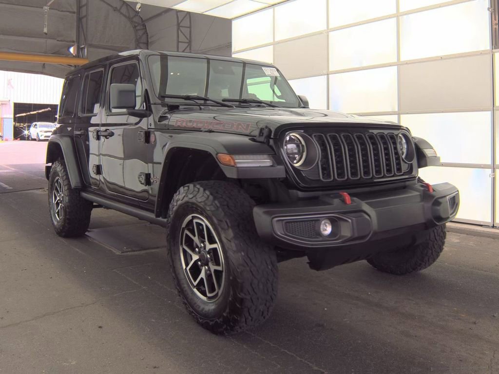 Used 2025 Jeep Wrangler Unlimited Rubicon AWD/4WD image 1