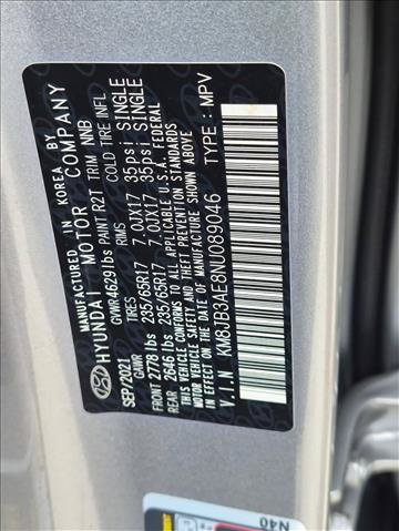 Used 2022 Hyundai Tucson SEL w/ Cargo Package FWD image 23