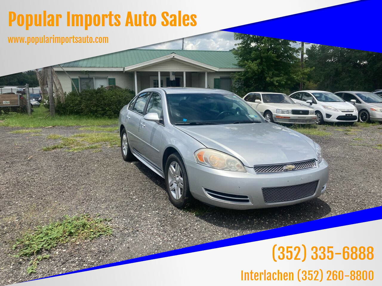 Used 2014 Chevrolet Impala LT w/ LT Sunroof Package image 1