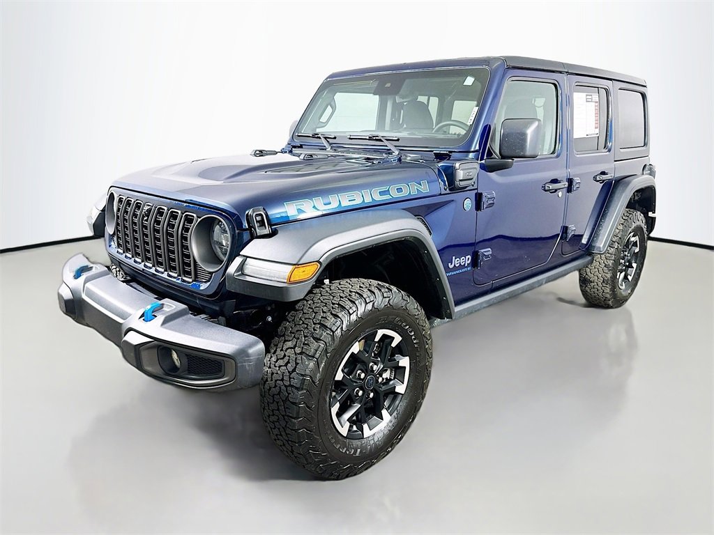 Used 2025 Jeep Wrangler Unlimited Rubicon 4xe w/ Technology Group image 3