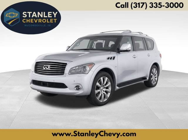 Used 2014 INFINITI QX80 4WD w/ Deluxe Touring Package