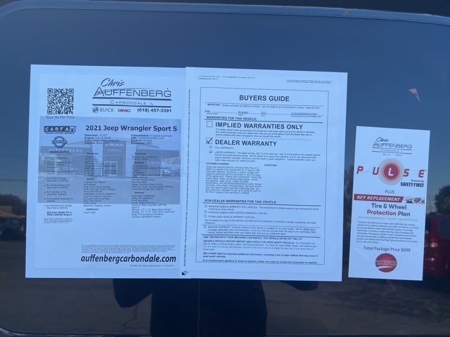 Used 2021 Jeep Wrangler Sport S image 33