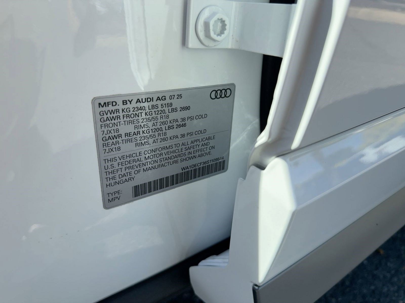 New 2025 Audi Q3 2.0T Premium image 20