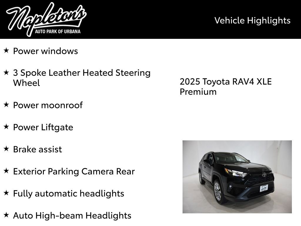 New 2025 Toyota RAV4 XLE Premium image 16