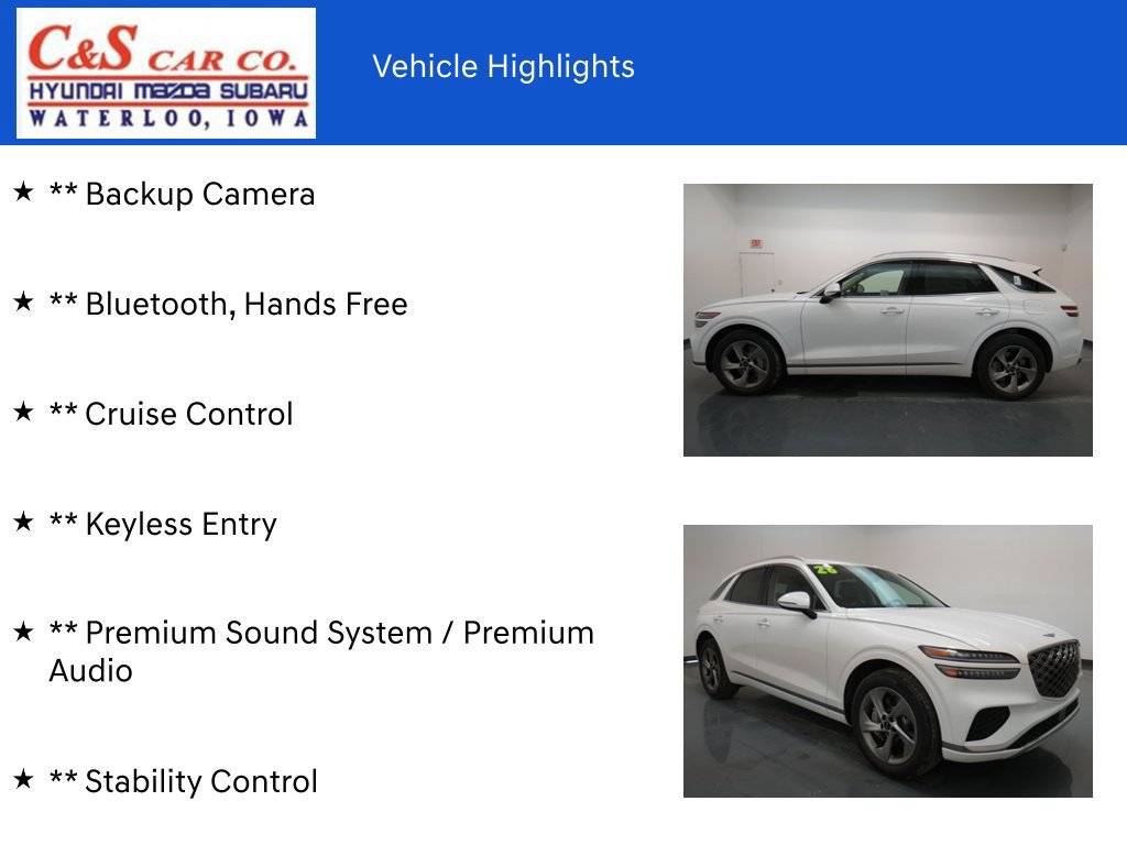 New 2026 Genesis GV70 2.5T AWD/4WD image 8