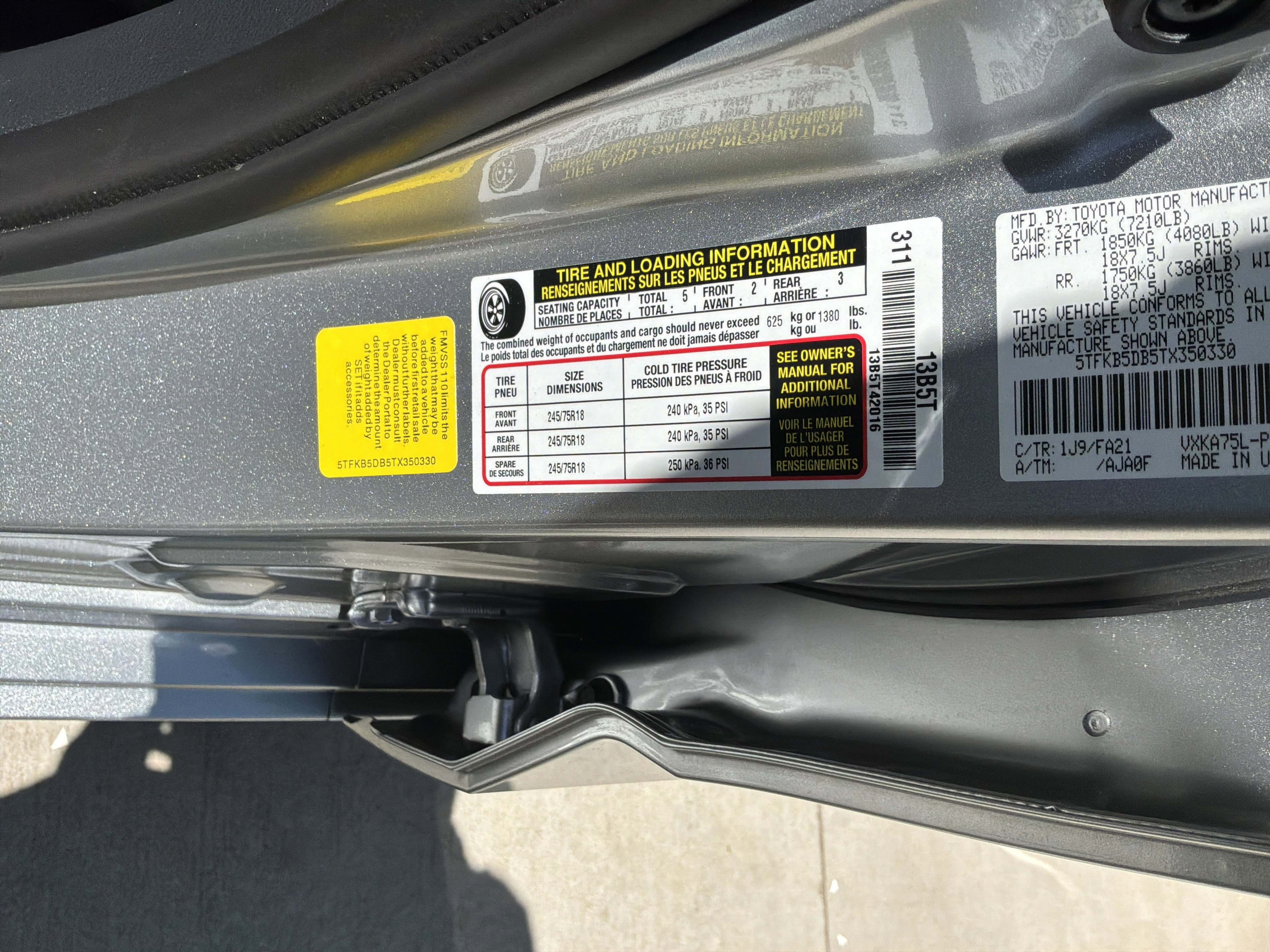 Used 2026 Toyota Tundra SR AWD/4WD image 34