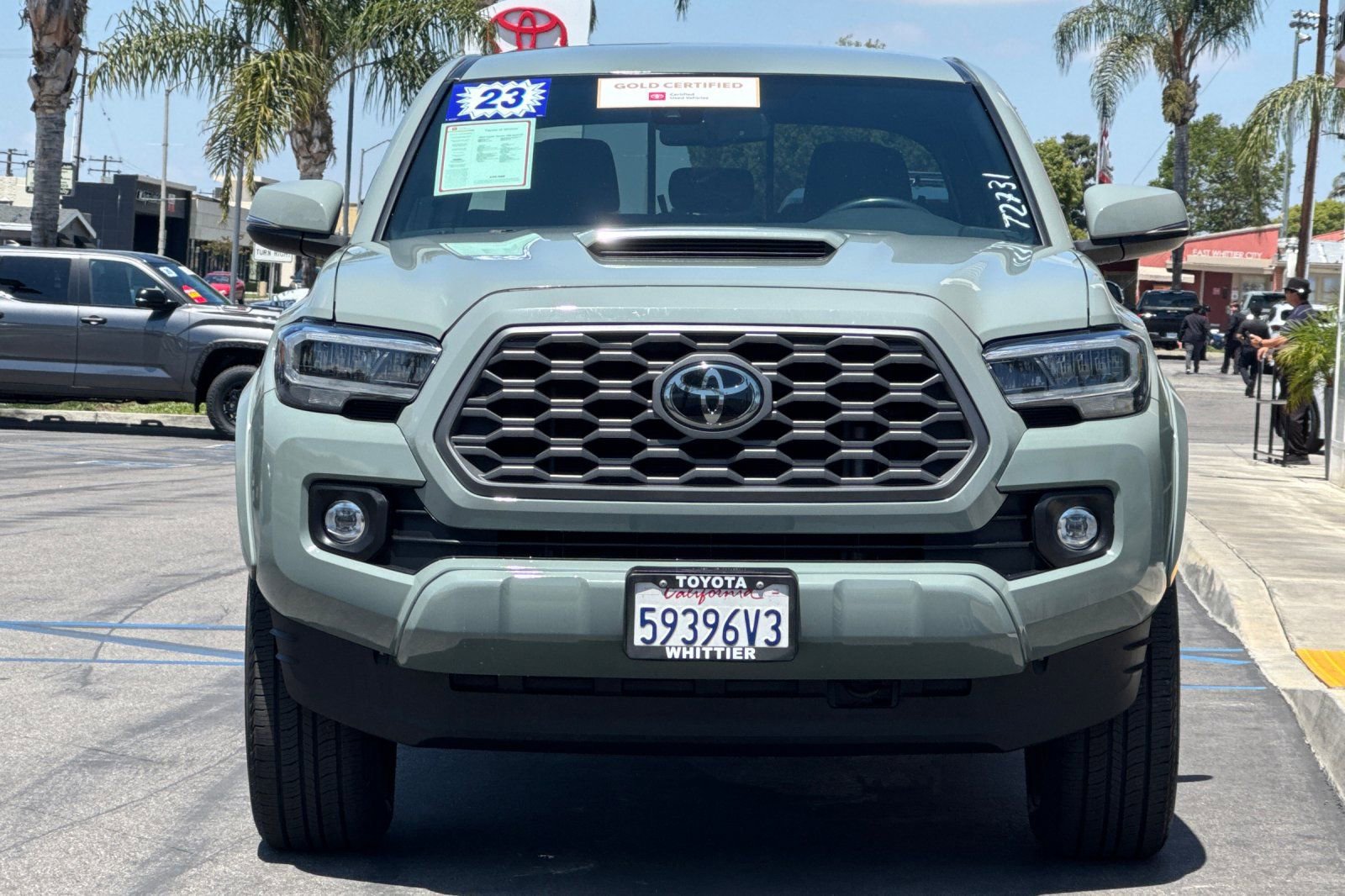 Used 2023 Toyota Tacoma TRD Sport w/ Black Out Package (TMS) AWD/4WD image 11