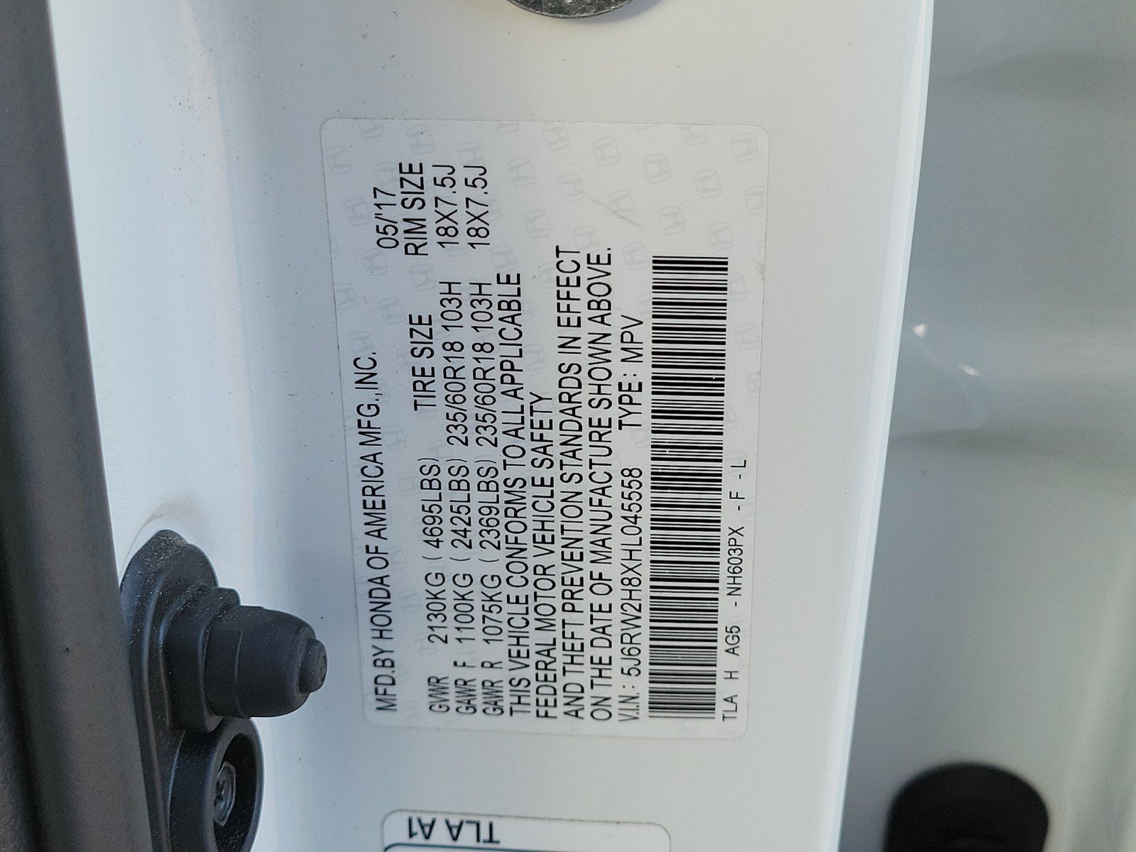 Used 2017 Honda CR-V EX-L image 33