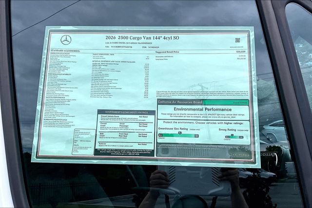 New 2026 Mercedes-Benz Sprinter 2500 image 18