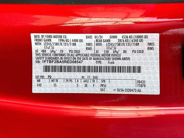 Used 2024 Ford F250 XL w/ XL Chrome Package AWD/4WD image 31