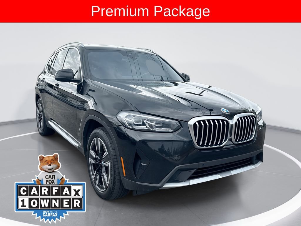 Used 2022 BMW X3 xDrive30i w/ Premium Package AWD/4WD image 1