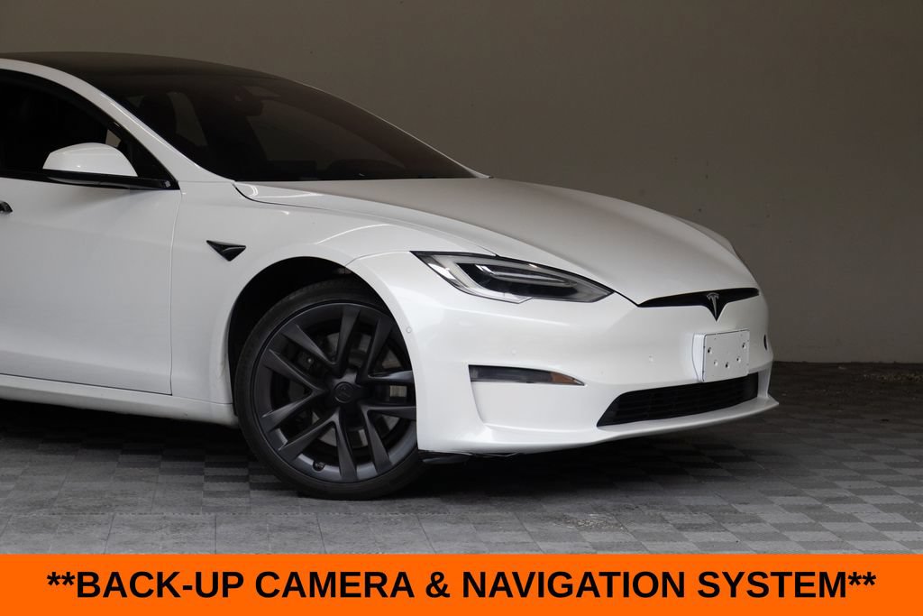 Used 2021 Tesla Model S Plaid AWD/4WD image 3