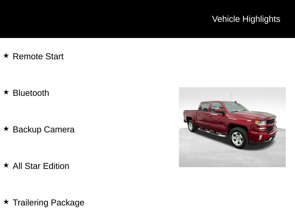 Used 2018 Chevrolet Silverado 1500 LT w/ All Star Edition image 6
